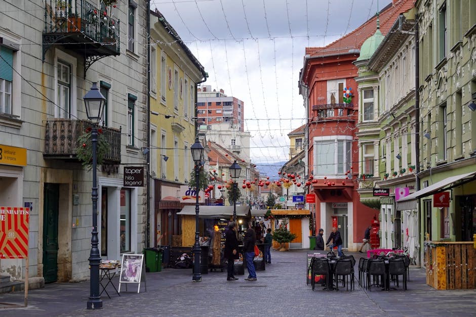 celje street architecture