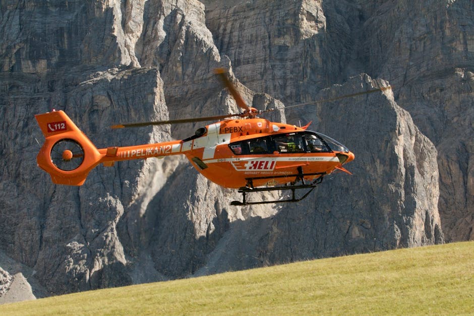 Mountain Rescue Helicopter